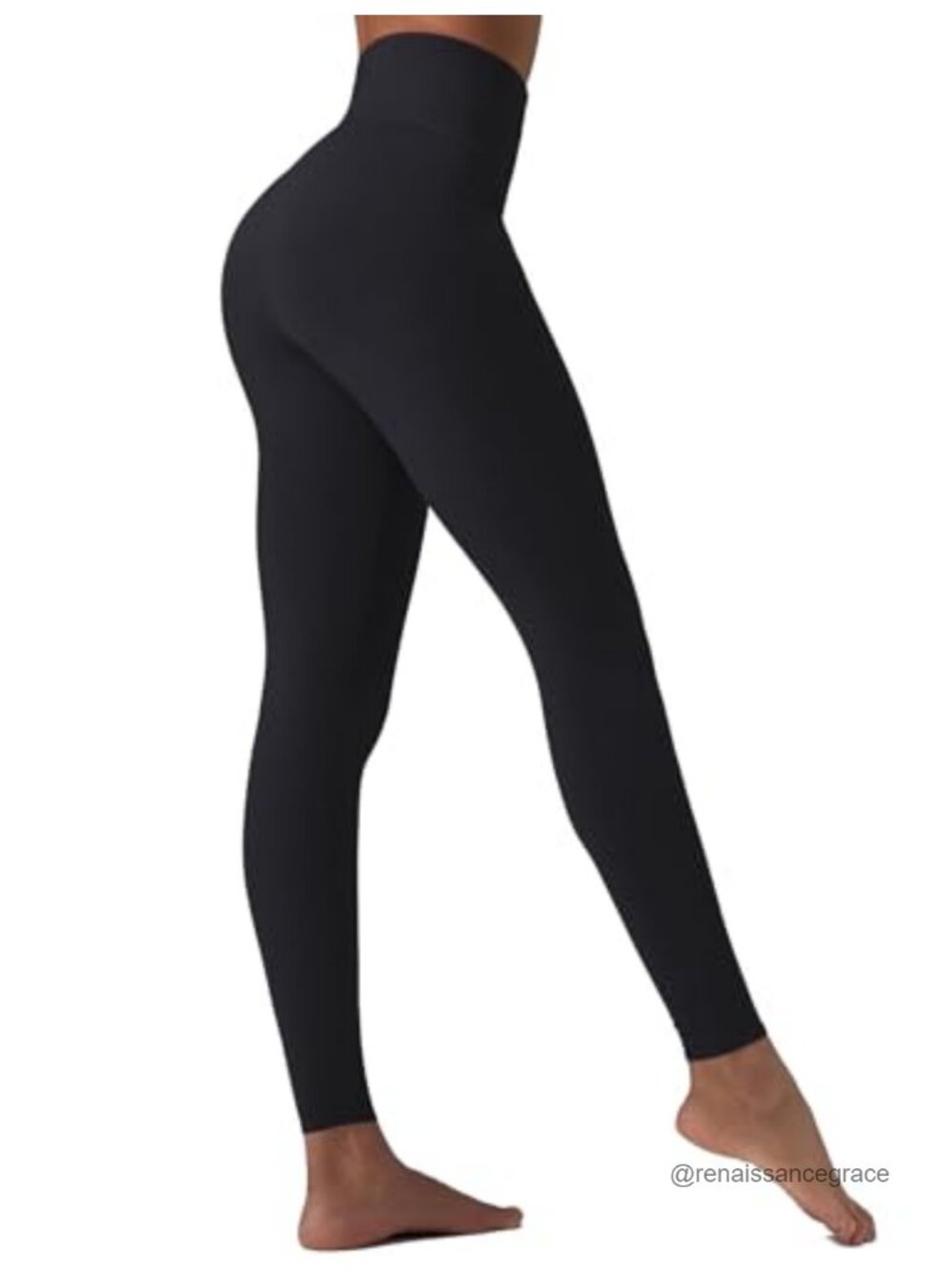 High Waisted Compression Leggings Tummy Control Butt Lifting Yoga Workout